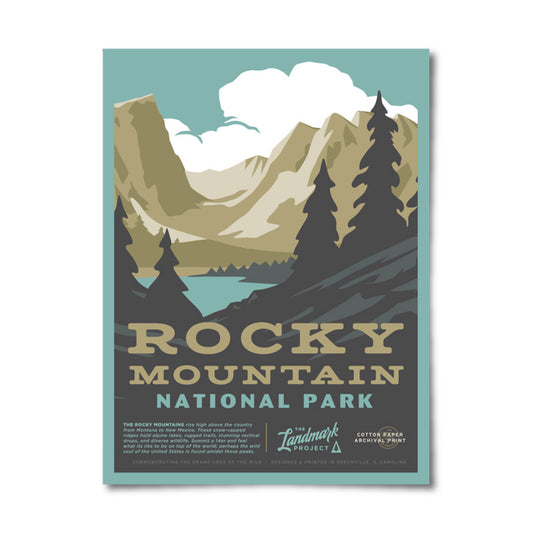 Rocky Mountain National Park 12" x 16" Poster