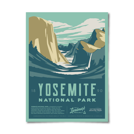 Yosemite National Park 12" x 16" Poster