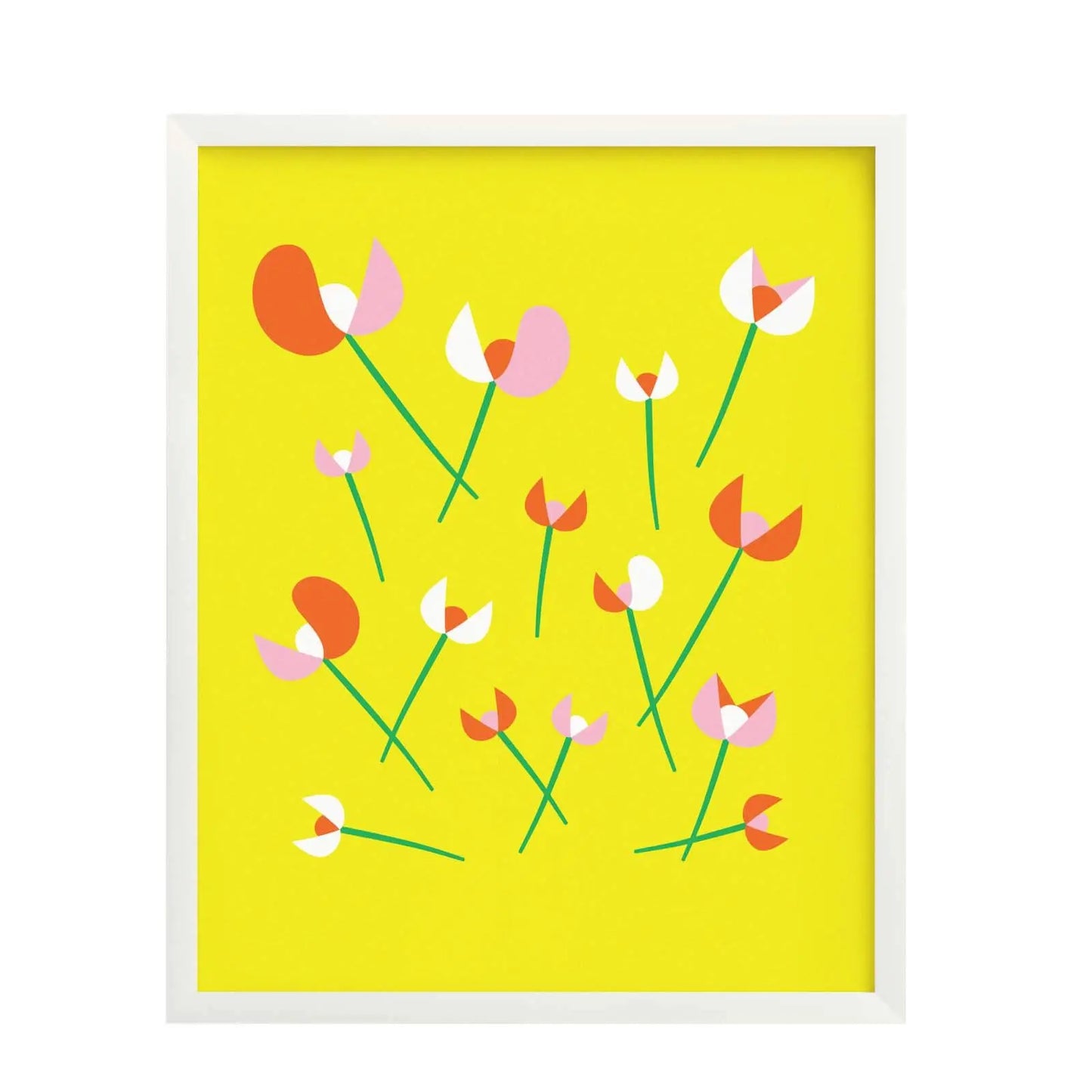 Les Tulipes Tulip Flowers 8" x 10" Art Print
