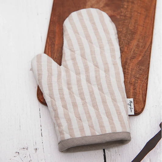 Linen Oven Mitt