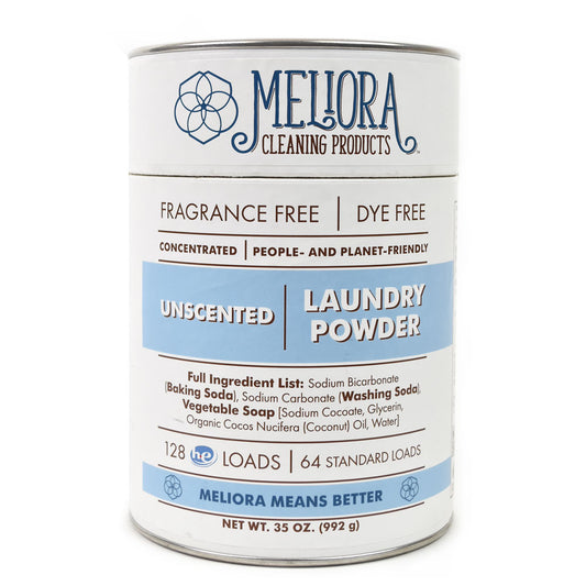 Non-Toxic, Plastic Free Concentrated Laundry Detergent Powder