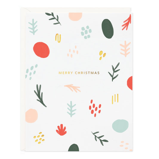 Merry Christmas Happiness Holiday Card