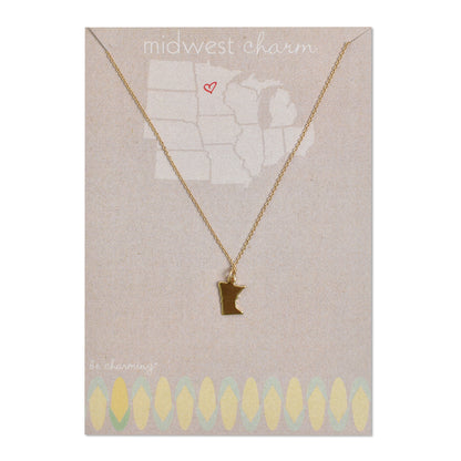Midwest State Charm Necklace