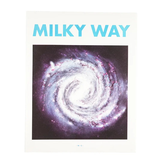 Milky Way 11" x 14" Risograph Print