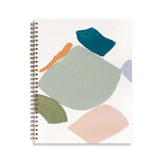 Playa Painted Cover 7.5" x 9.75" Notebook (Ruled Pages)