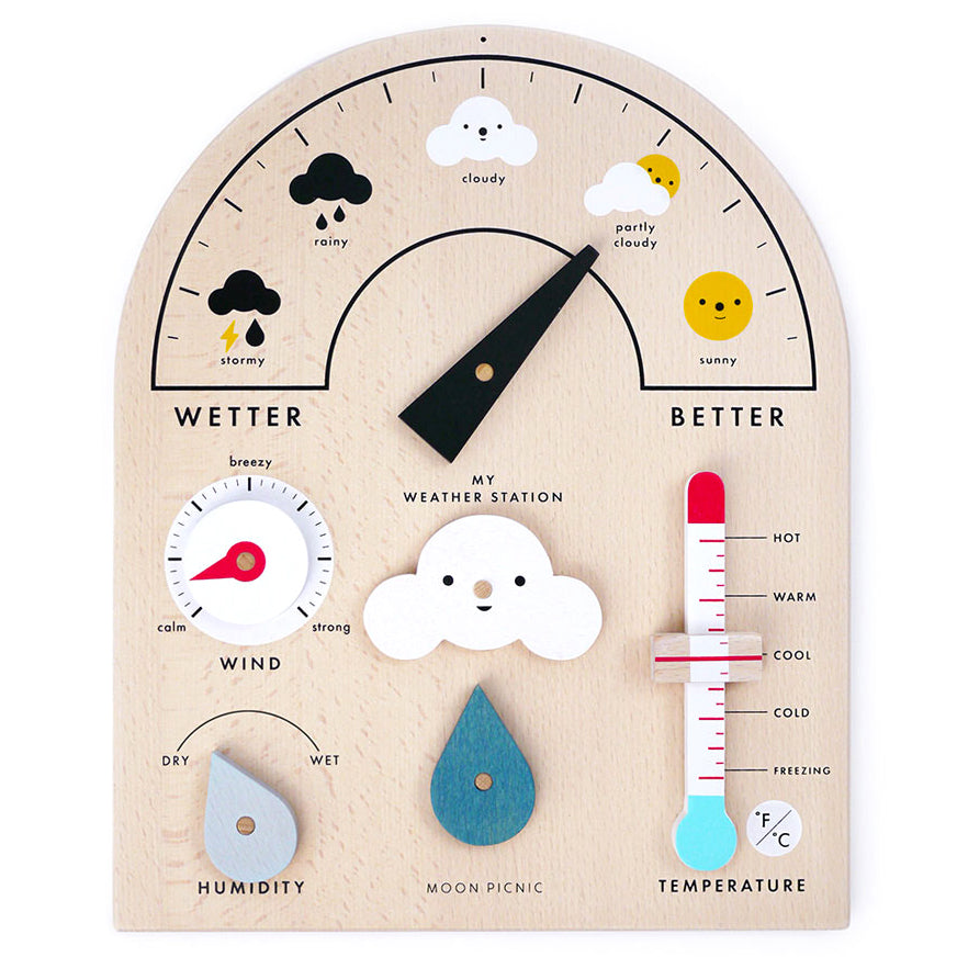 My Weather Station Wooden Toy