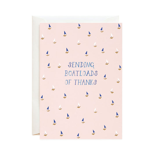 Boatloads of Thanks Greeting Card