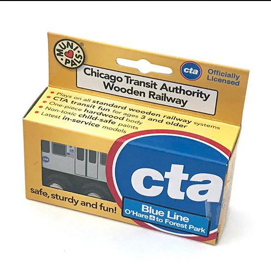 Chicago CTA El Train Toy Neighborly