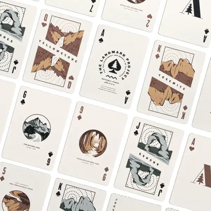 America's National Parks Playing Cards