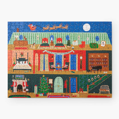 Night Before Christmas 500 Piece Jigsaw Puzzle