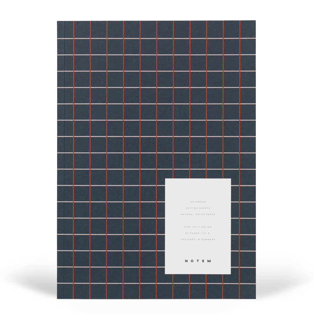 Vita Striped Paper-Cover Notebook
