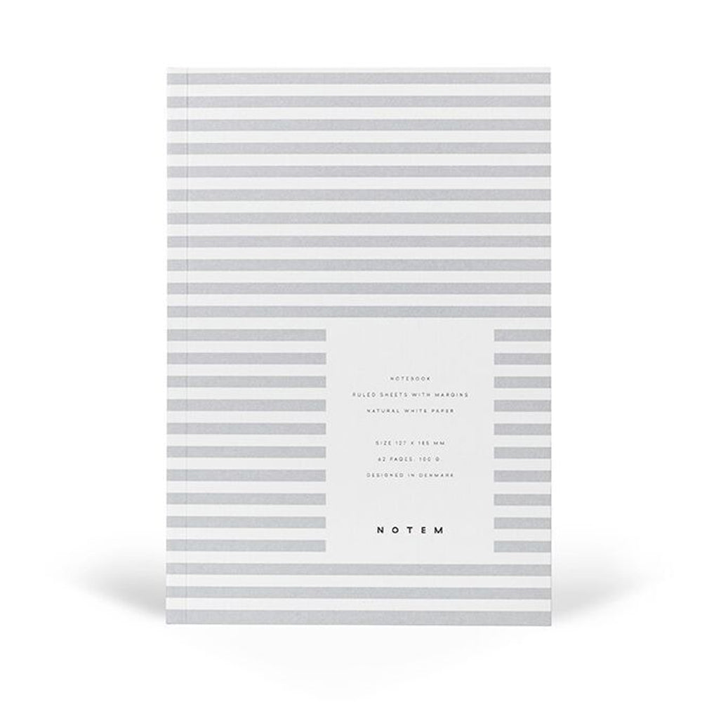 Vita Striped Paper-Cover Notebook – Neighborly
