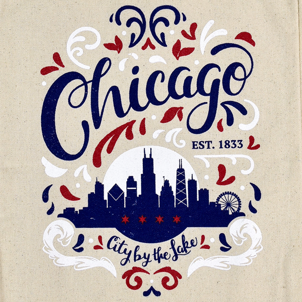 Chicago: City By The Lake Tote Bag