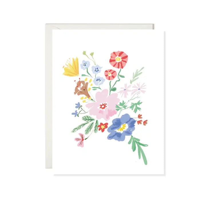 Pastel Florals Everyday Flower Card
