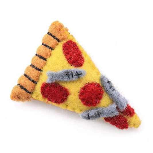 Pizza Felt Cat Toy