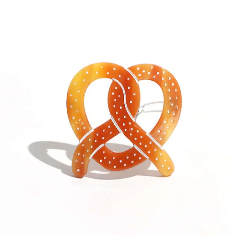 Pretzel French Hair Barrette