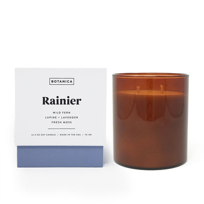 Rainier Fern, Lavender, & Moss Soy Wax Candle
