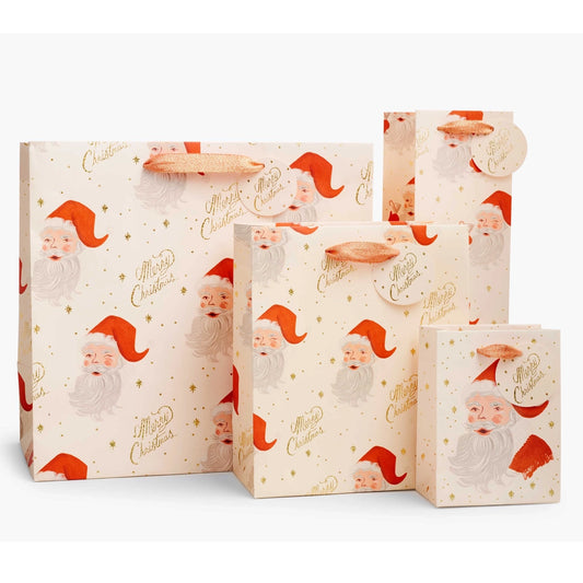 Retro Santa Holiday 20 x 27 Gift Wrap Sheets (Roll of 3)