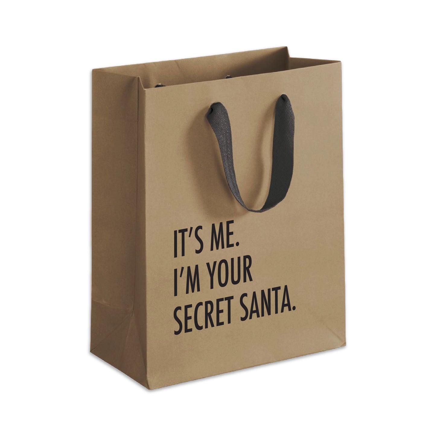 Secret Santa Holiday Gift Bag