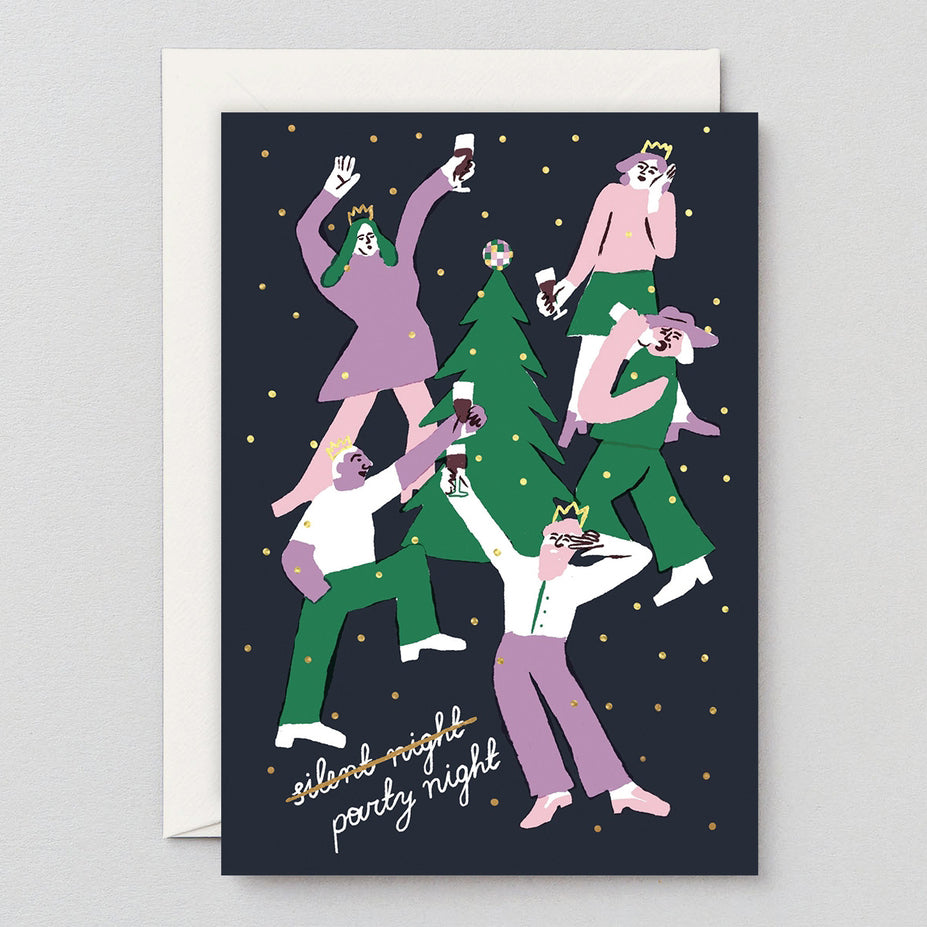Party Night Holiday Greeting Card