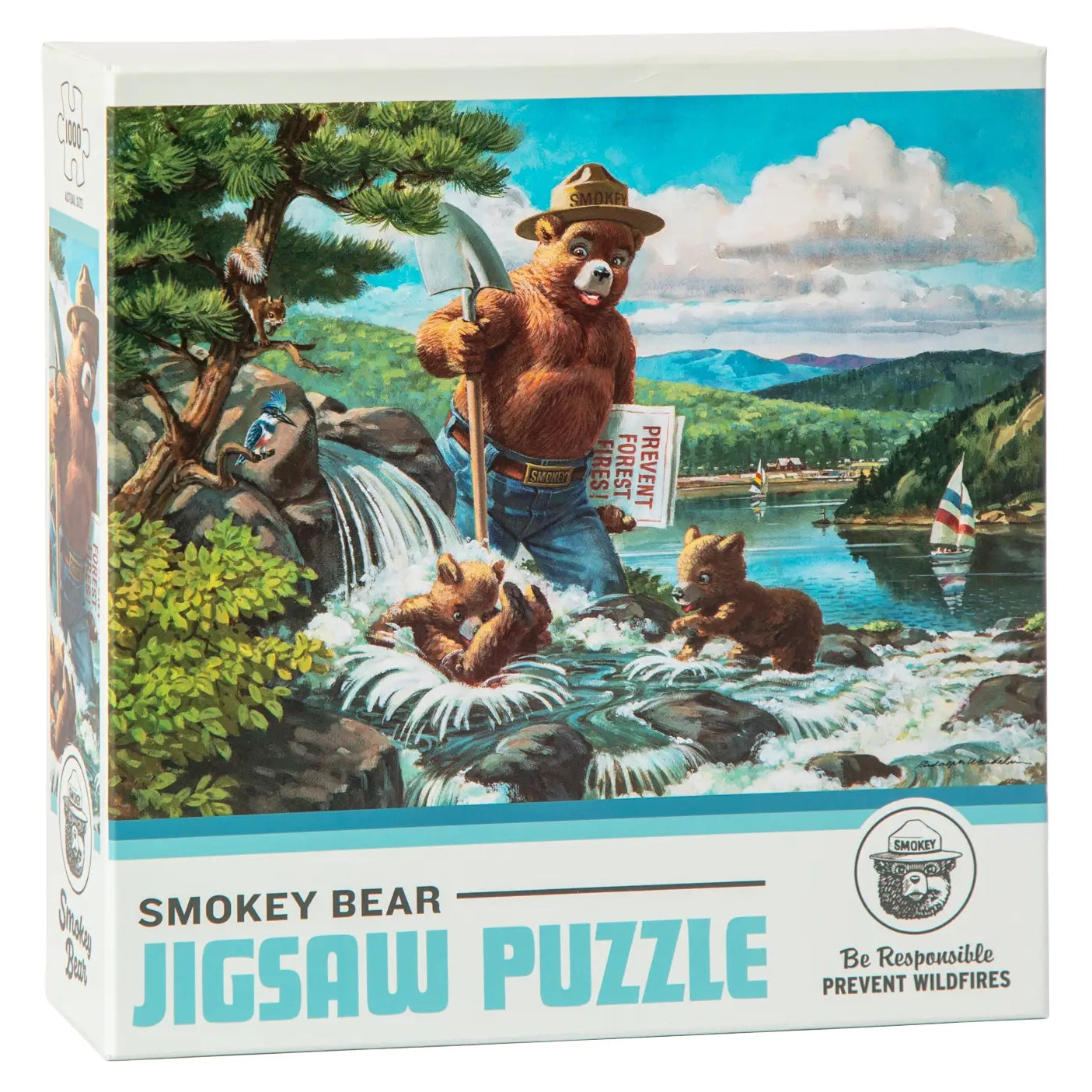 Smokey the Bear and Friends 1000 Piece Jigsaw Puzzle