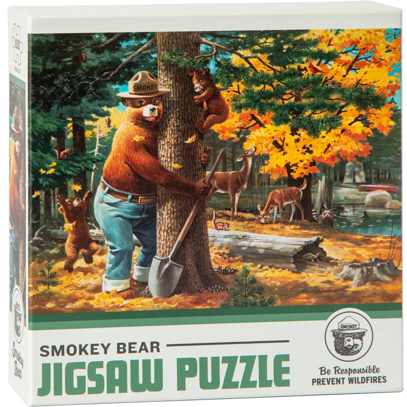 Smokey the Bear Loves the Forest 1000 Piece Jigsaw Puzzle