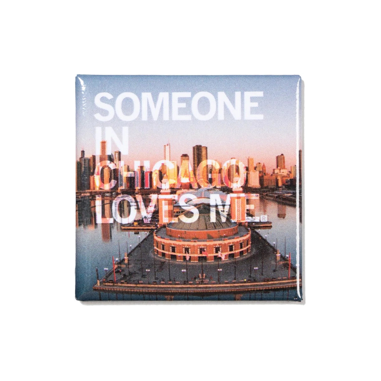 Someone in Chicago Loves Me Photo Magnet