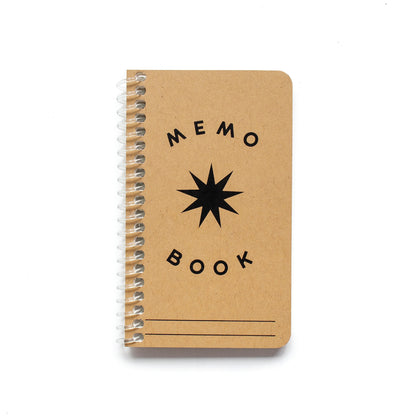 Spark Kraft Ruled Memo Book