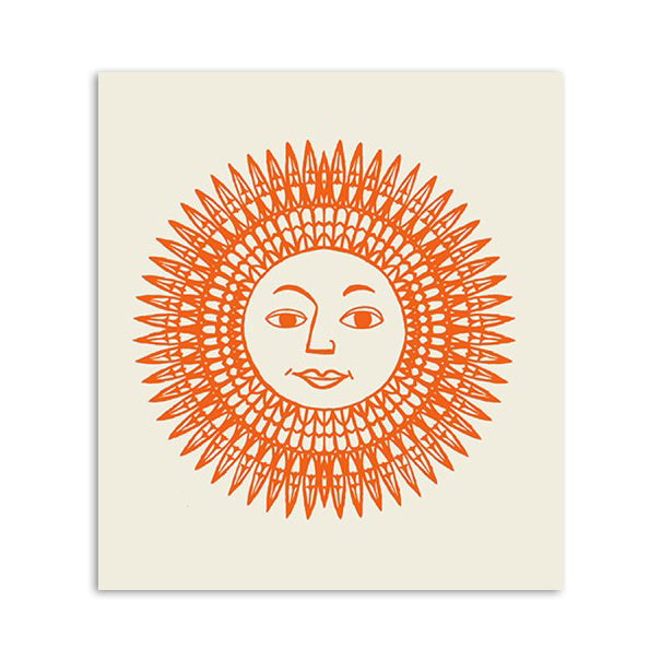 Sun 8" x 8" Print