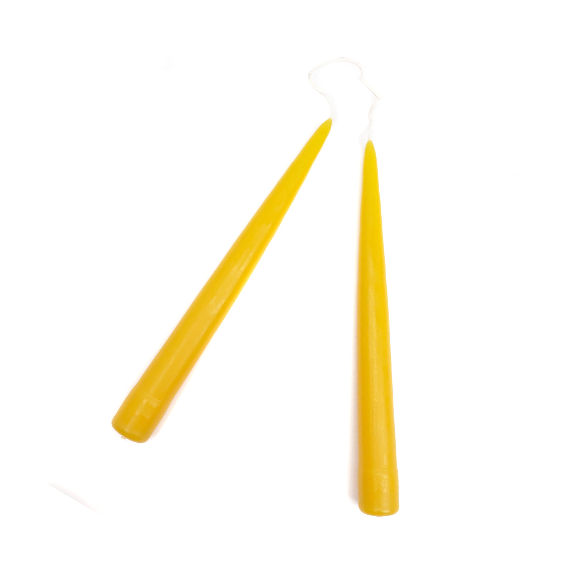 9 1/2 Beeswax Taper Candles  Phoenix Ignite Affirmations Candle Co