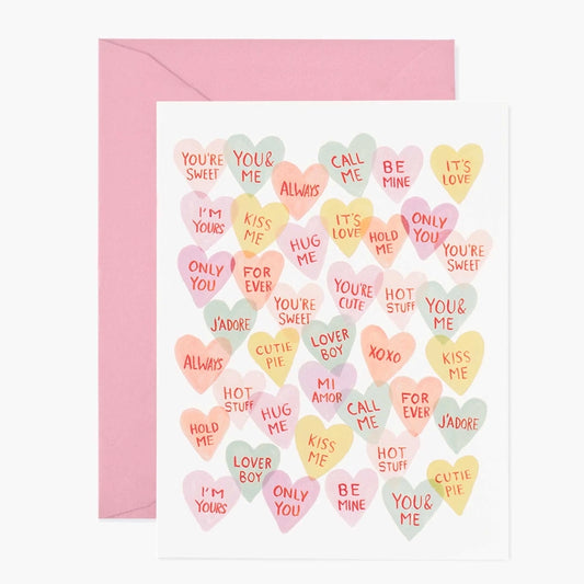 Valentine Sweethearts Valentine's Day Greeting Card