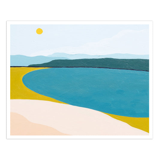 The Lake Landscape Limited Edition 11" x 14" Print