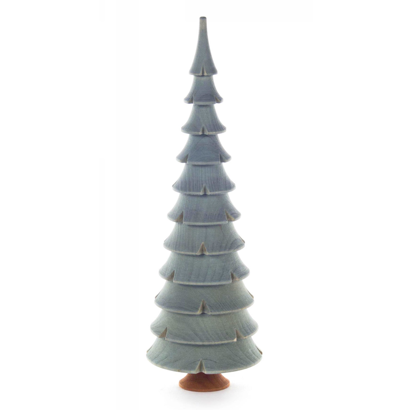 Handmade Traditional Wood Turned Tabletop Holiday Tree – Neighborly