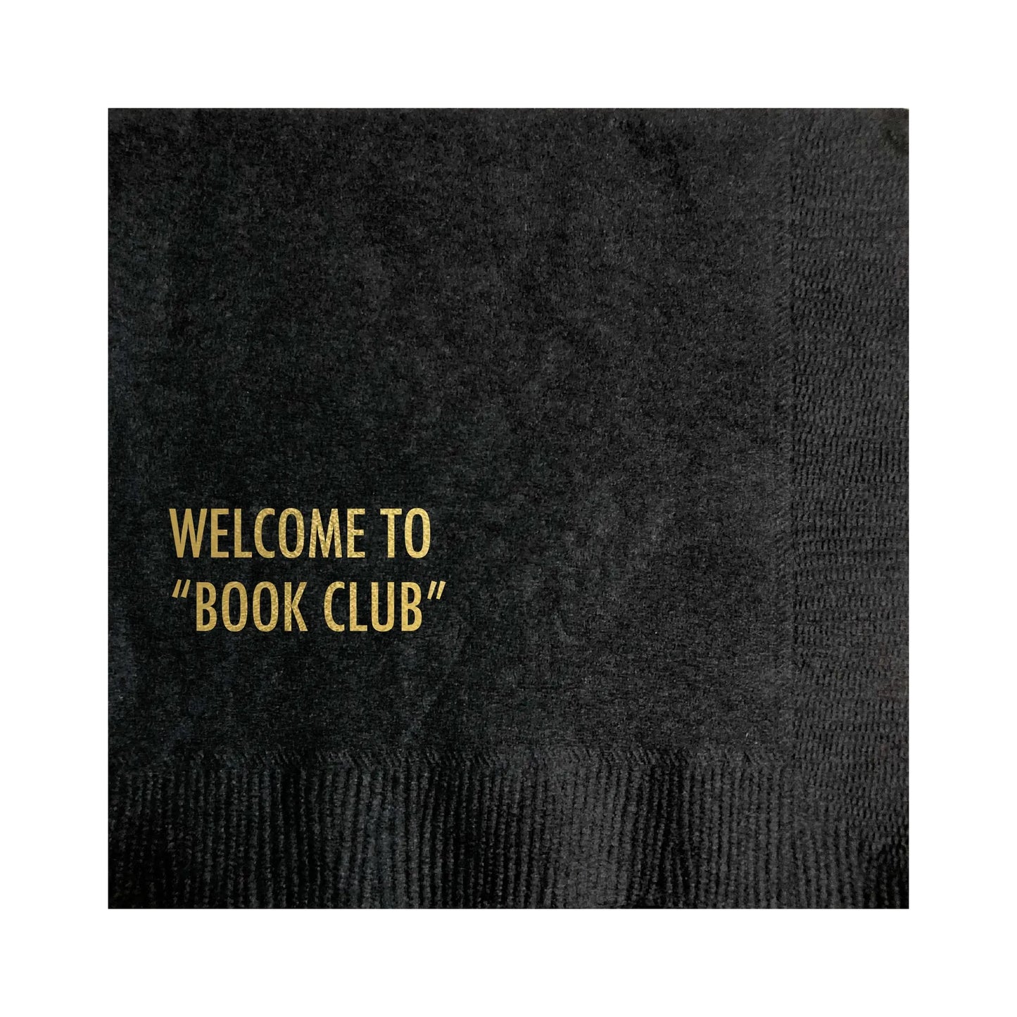 Welcome to "Book Club" Party Napkins (Pack of 20)
