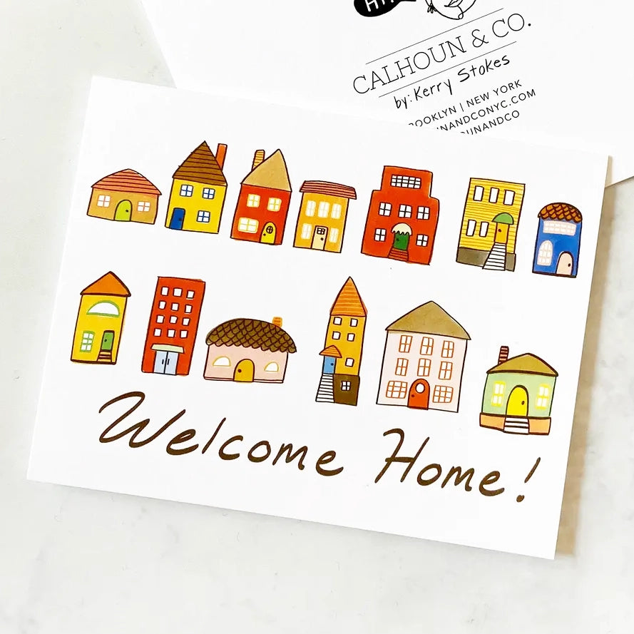 Welcome Home Housewarming Greeting Card