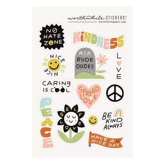 Kindness Gift Sticker Sheet (2 Sheets)